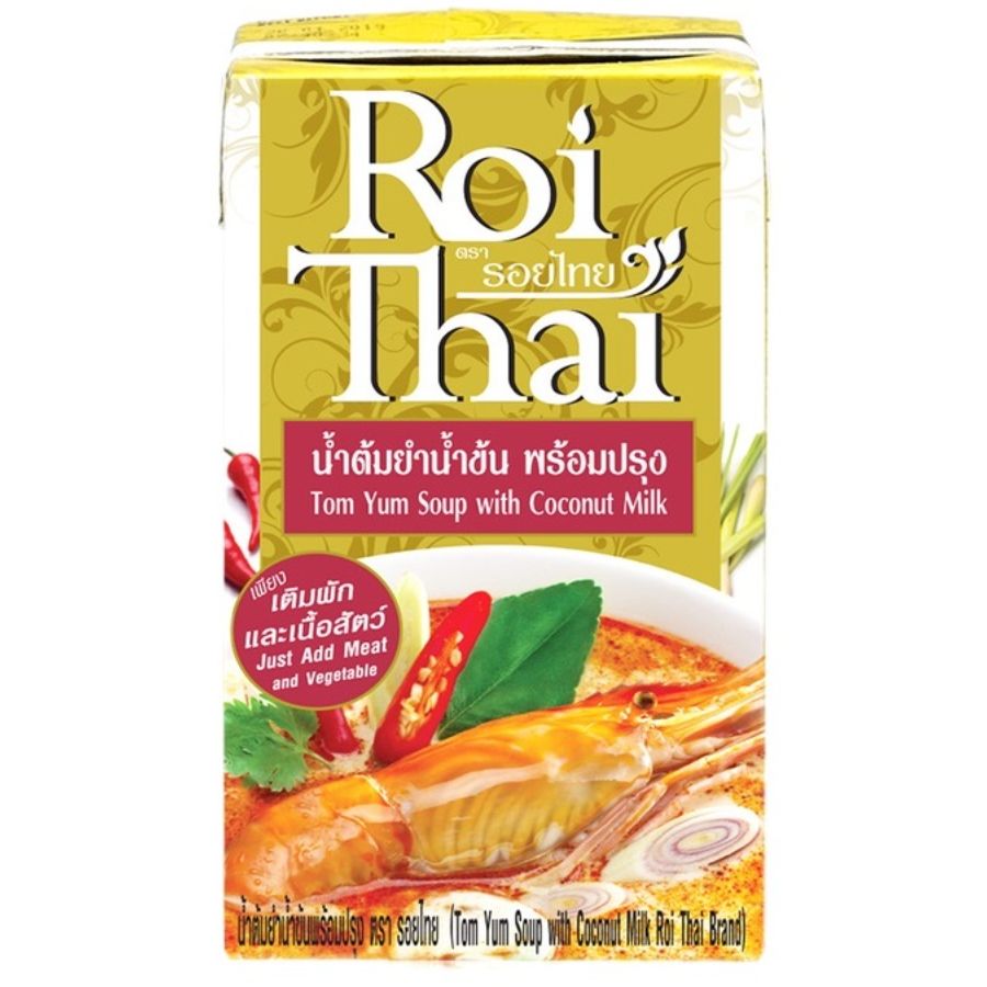 Том Ям ROI THAI купить суп с кокосовым молоком 250 мл | Вкус Тая